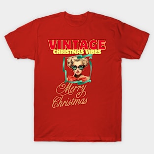 Vintage Vibes Merry xmas T-Shirt